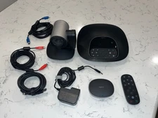 Logitech Group 1080p Video Conferencing System w Camera and Remote - TESTED