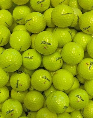 25 x TITLEIST PRO V1x YELLOW GOLF BALLS - CLEAN B GRADE ref: B Box