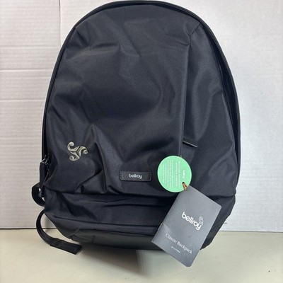 NWT BELLROY Transit Workpack 20L Black Classic Backpack Recycled Materials Eco