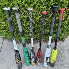 Lote de 6 bates de béisbol Easton Louisville Demarini