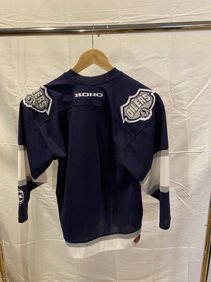 Edmonton Oilers NHL Koho Oil Drop Hockey Jersey Youth L/XL - Image 2 of 4