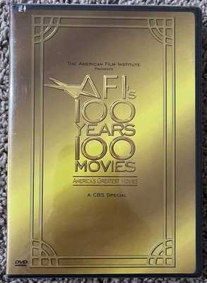 Afi's 100 Years-100 Movies (DVD, 1998) A CBS Special - Brand New!!!