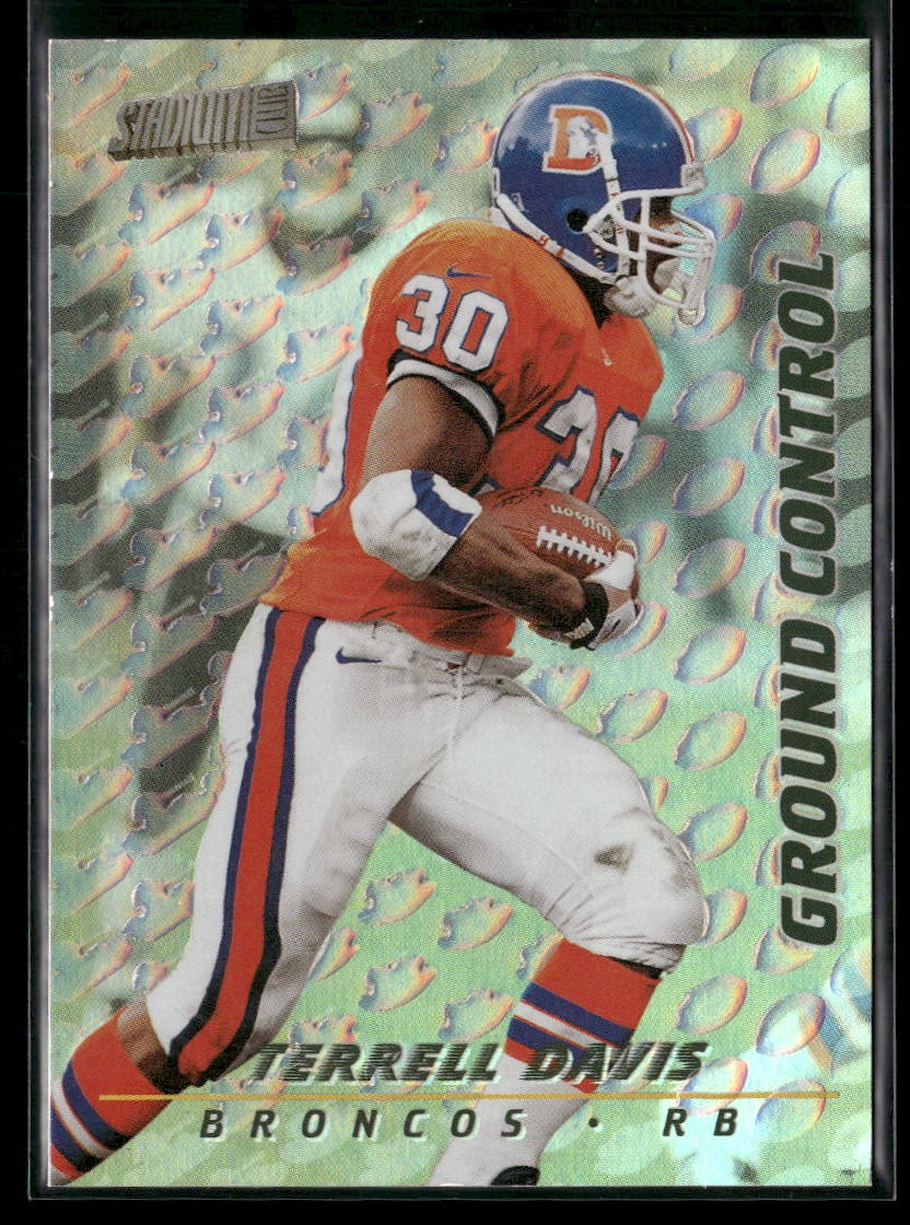 1997 Stadium Club #GC4 Terrell Davis Offensive Strikes