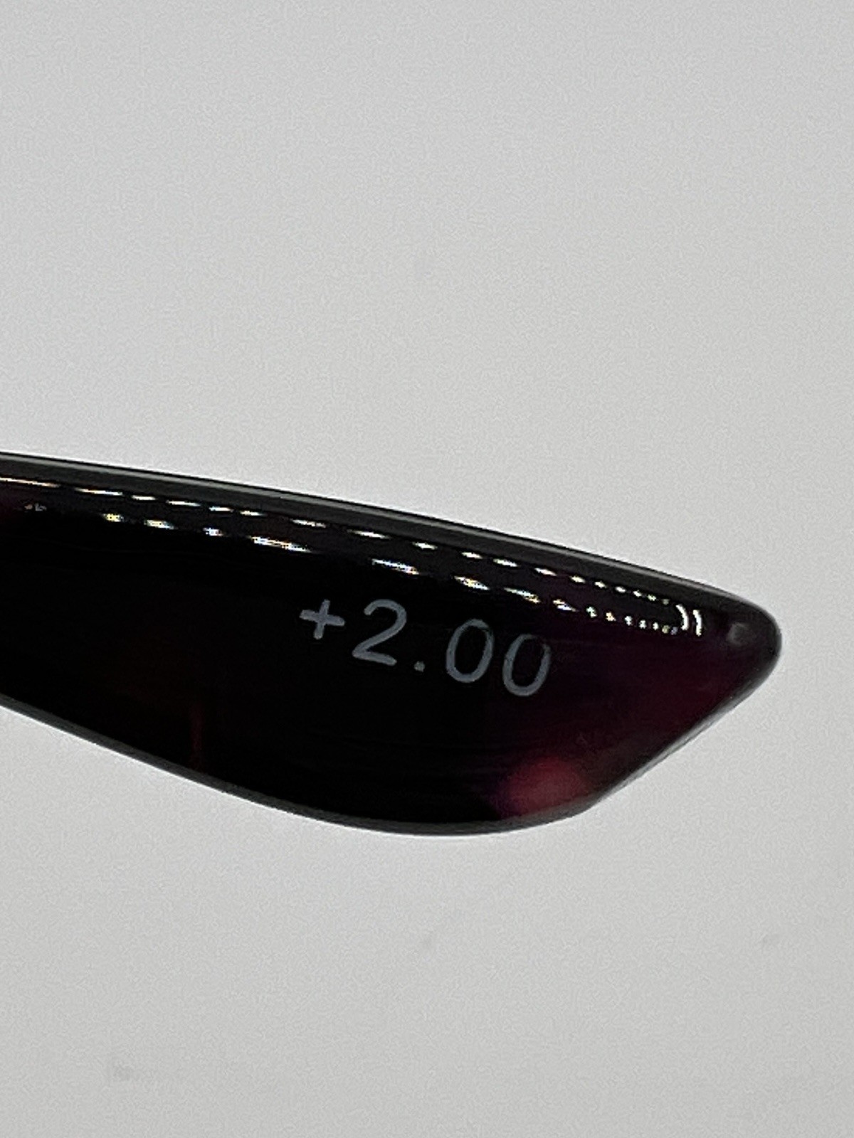 CMC Purple Tortoiseshell Rectangle Eyeglasses Wom… - image 3