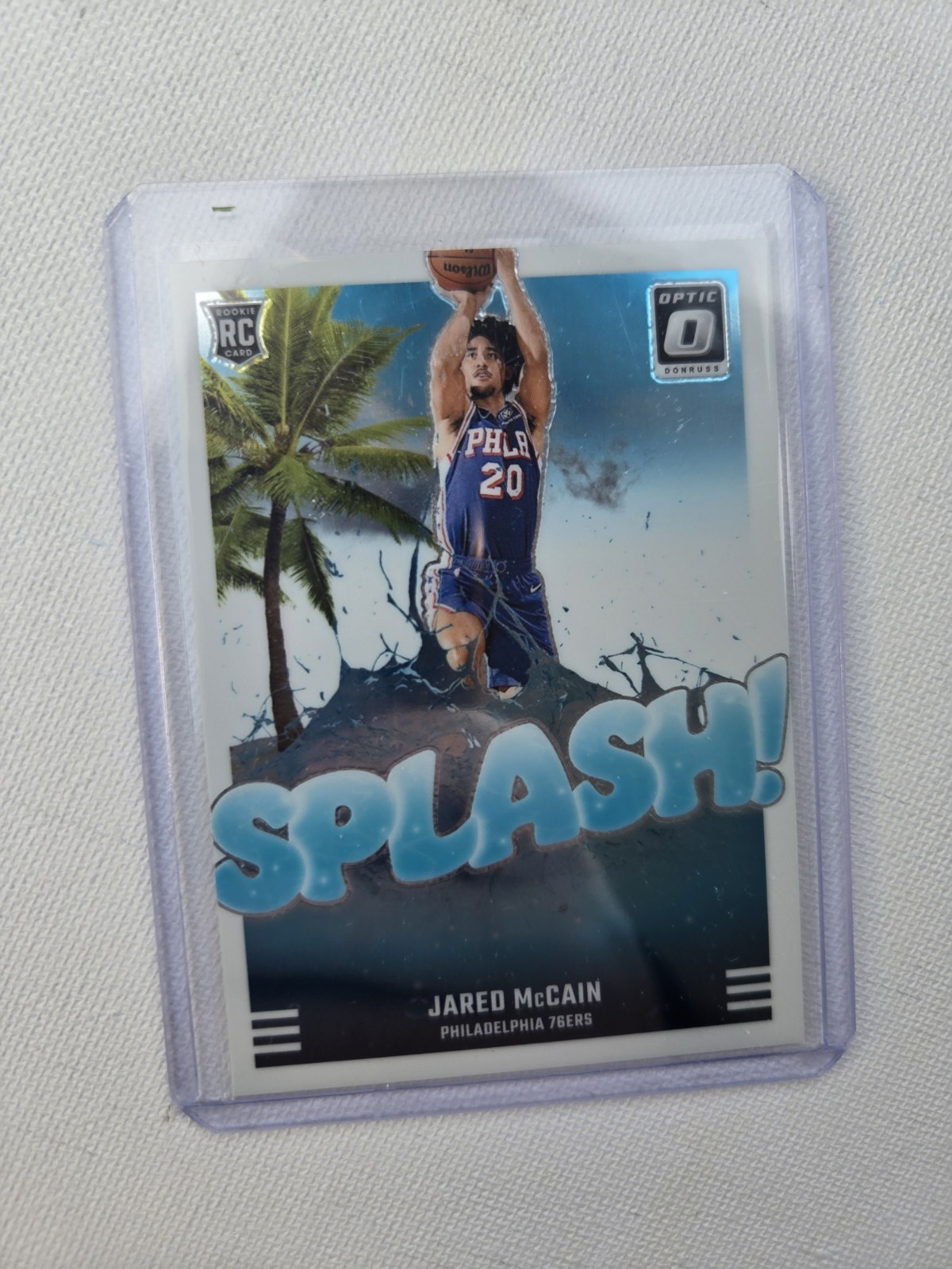 2024-25 Panini Donruss Optic - Splash! Jared McCain #3 (RC)