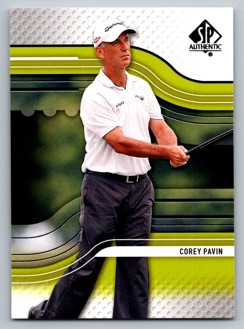 2012 UPPER DECK SP GOLF CARD #19 COREY PAVIN