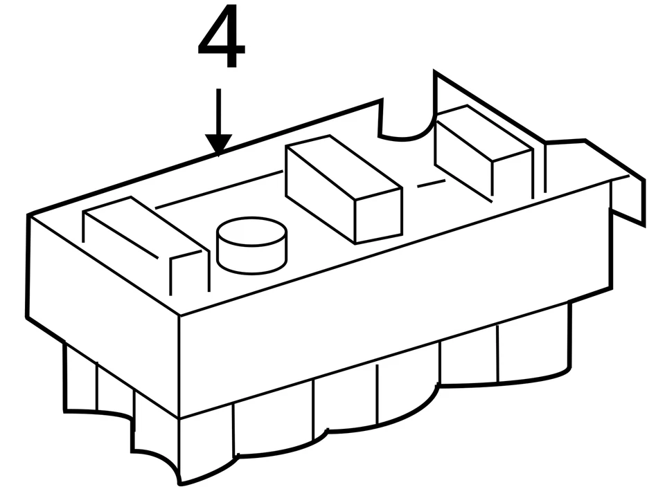 Mercedes-Benz Ml350 2006-2009 caja de fusibles caja de fusibles módulo de relé 897239 3680 HQVK3 Foto 4 de 4