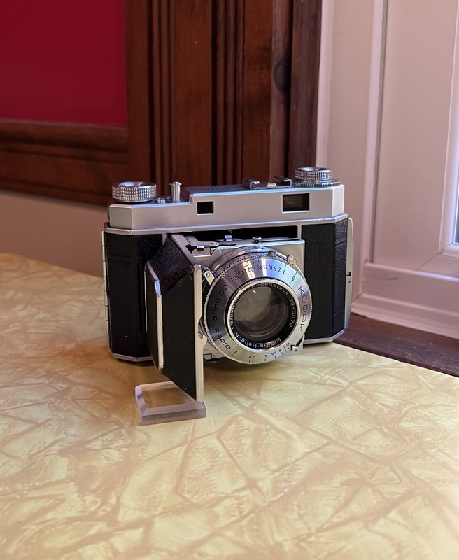Kodak Retina II 35mm Film Rangefinder Camera w/ Rodenstock Heligon f2 50mm Lens