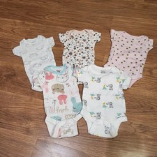 Gerber Onesie Lot, Newborn Size