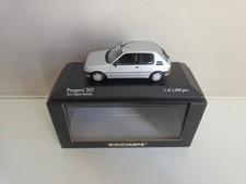 Minichamps 1/43 Peugeot 205 - Silver - 1990 - 400112372