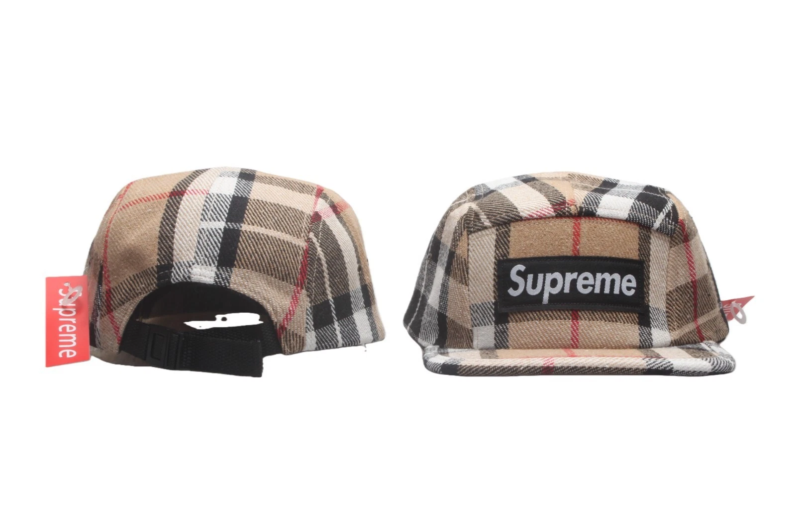 Supreme Brown Plaid Men's Casual Baseball Cap Adjustable Cotton Sports Hat NEW
Opens in a new window