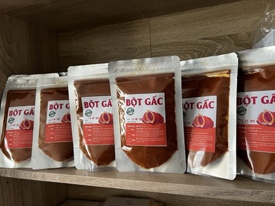  100gram Gấc Pulver ( Bột Gấc )   100 % Natur aus Vietnam!  