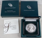 Martin Van Buren Presidential Silver Medal US Mint 1 Oz .999 OGP Box COA