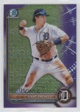 2022 Bowman Chrome Prospects Mega Box Purple Mojo Refractor Izaac Pacheco 2g8