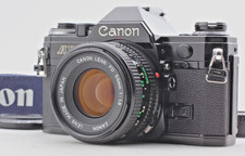 Near Mint Canon AE-1 35mm SLR Film Camera New FD 50mm f/1.8 Lens tested JAPAN