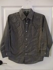 Camisa de manga larga Van Heusen para niños talla M (10-12)