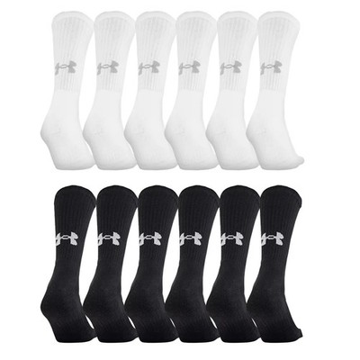 Under Armour Training Cotton Crew Socks 6-Pack
