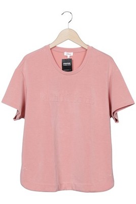 s.Oliver T-Shirt Damen Shirt Kurzärmliges Oberteil Gr. L Pink #lvq50kk