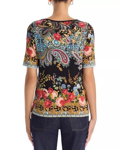 Johnny Was Sz XL The Janie Favorite Top,  NWT 