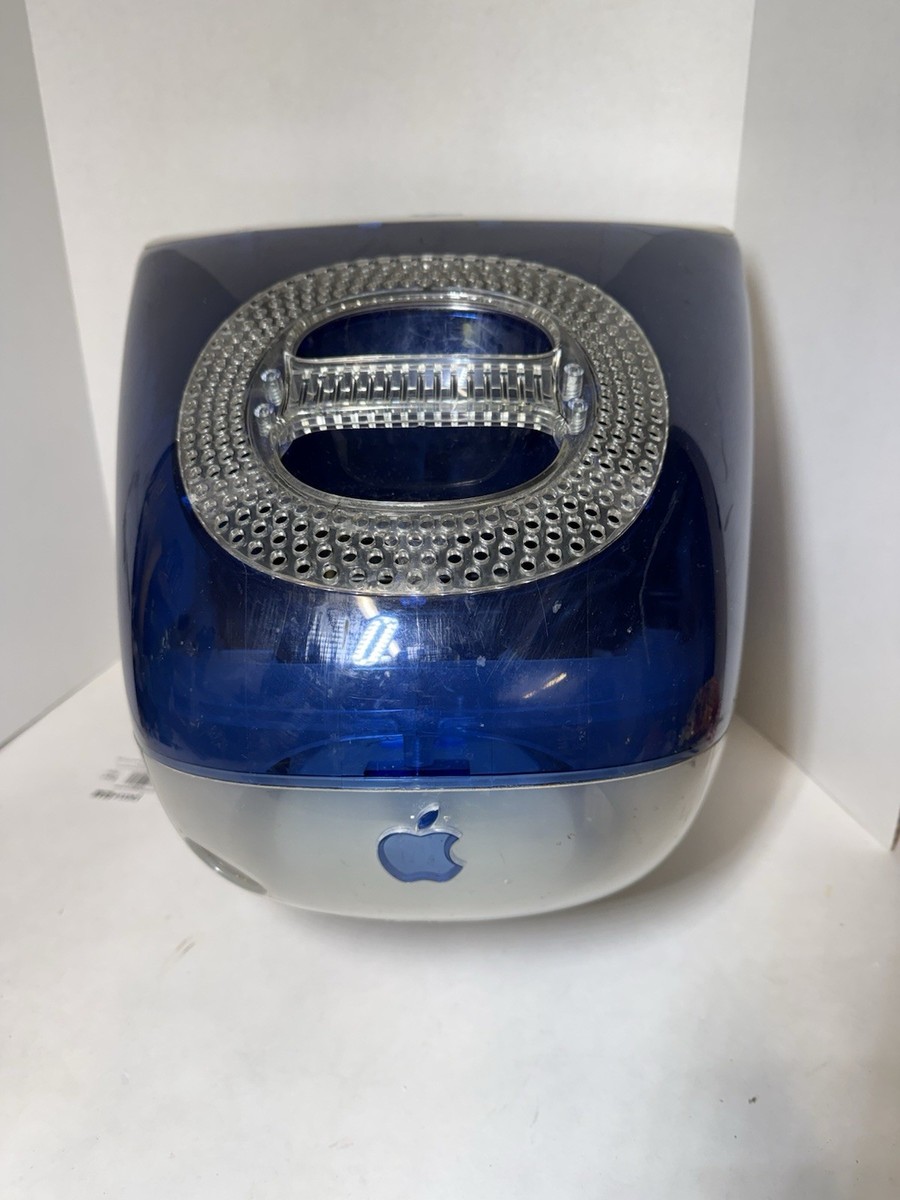 Apple iMac G3 M5521 Indigo Blue iOS 9 Monitor Only, No Power Cord