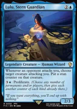 Magic/MTG Lulu, Stern Guardian FIC-38 Rare Englisch Neu