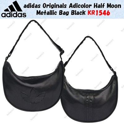 adidas Originals Adicolor Half Moon Metallic Tasche Schwarz KR1546