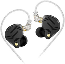 KZ ZS12 PRO X in Ear Monitor IEM Headphones,1Dd+5Ba Hybrid Wired Gaming Earbuds,