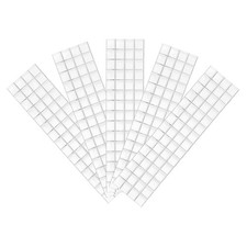 1200Pcs 10 x 10mm Self-Adhesive Disco Tiles Mosaic Mirror Tiles Silver