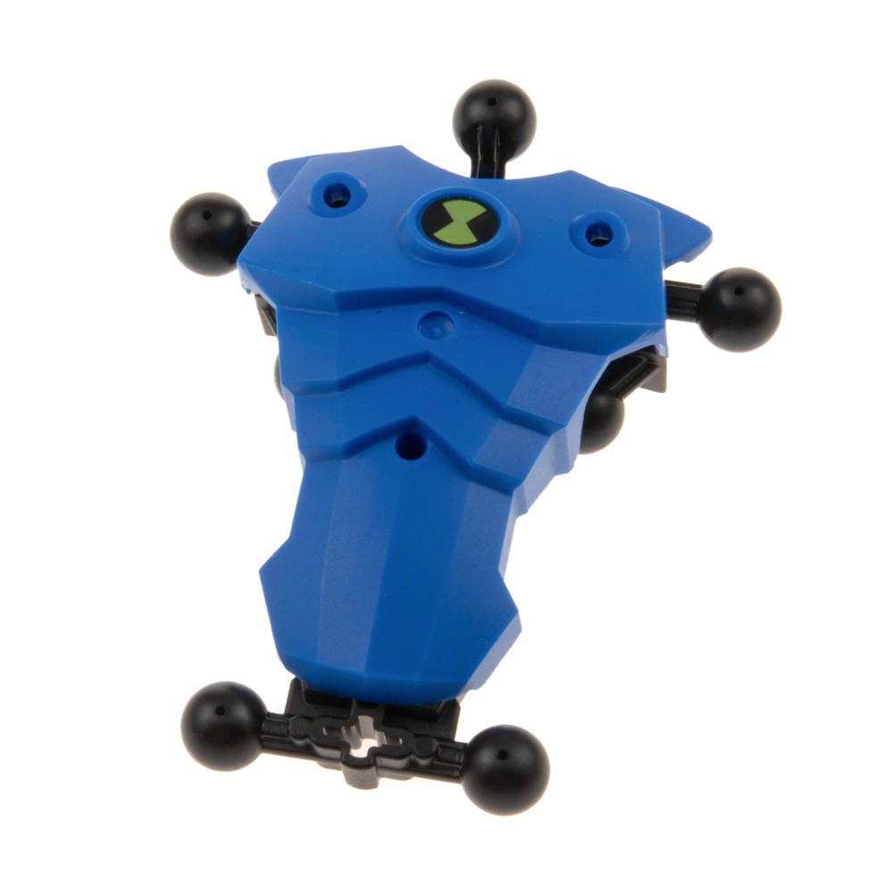 1X Lego Large Figure Torso Blue Ben 10 Omnitrix Skeleton Black 87838 87843PB01