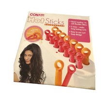 Conair Hot Sticks Hair Setter 14 Bendable Rollers Quick 90s Y2K PERFECT VINTAGE