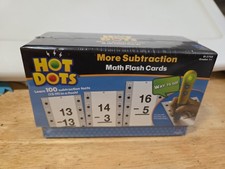 Hot Dots Subtraction Math Flash Cards Grades K Educational Insights