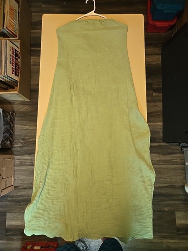 Women's New Shein Vcay Backless Dress, Large, 100% Cotton - Picture 9 of 9
