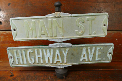 USAストリート看板　4ht USAストリート看板 4ht Vintage Street Sign Double Sided