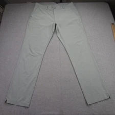 Vineyard Vines Pants Mens 35x32 Gray Fairway Tech Performance Golf Preppy Chino