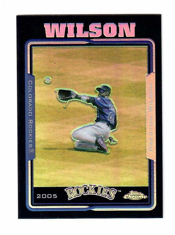 2005 Topps Chrome Black Refractor - Finish Your Set - Picture 15 of 194