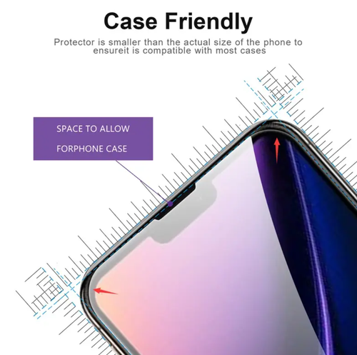 4-PACK For iPhone 13/13 Pro/13 Pro Max HD Tempered Glass Screen Protector - Picture 3 of 6
