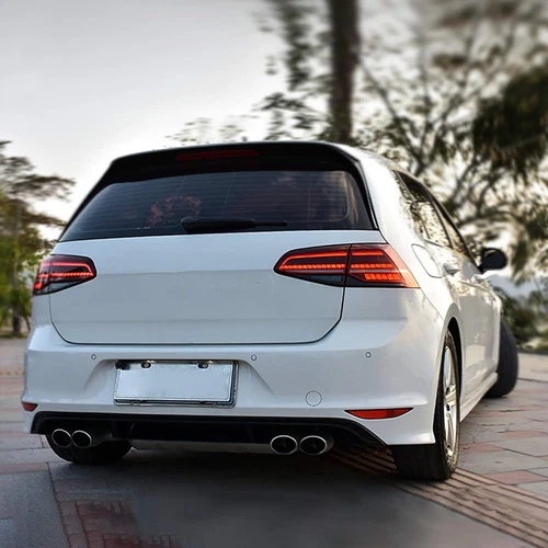 VOLL LED Scheinwerfer+Rote Rückleuchten für V0lkswagen G0lf VII MK7 2013-2016 - Bild 21 von 21