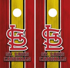 St Louis Cardinals Cornhole Board Vinyl Sticker - Decal Wrap