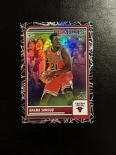 2023-24 PANINI HAUNTED HOOPS #47 ADAMA SANOGO RC HOLO WEBS SP CHICAGO BULLS