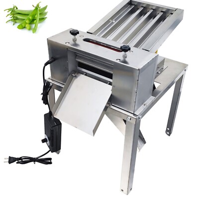 110V Commercial Pea Peeling Machine 60kg/h Stainless Steel Comodo Sheller