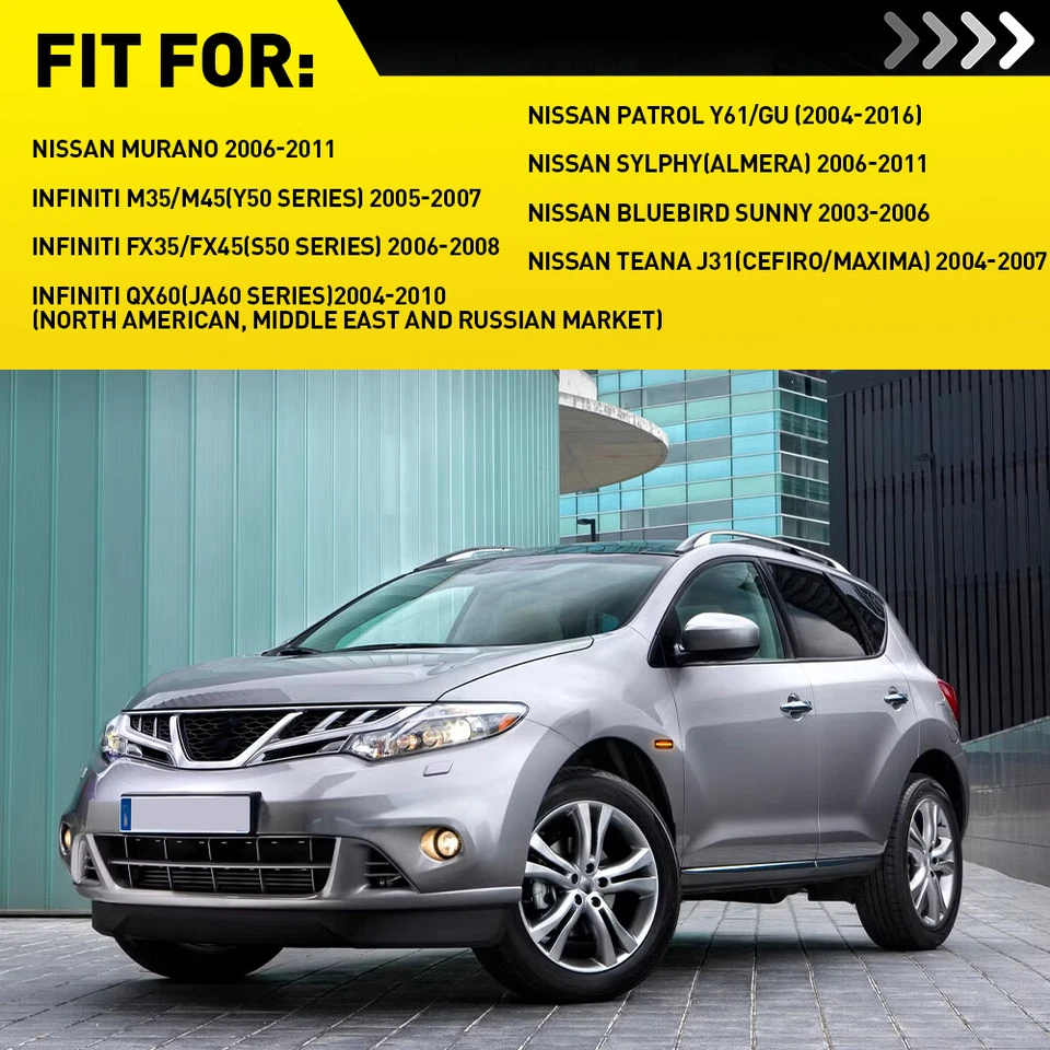 2/4/8 For Nissan Patrol Y61/GU (2004-2016) Sequential Side Indicators - Smoked - image 3 of 4