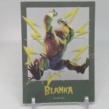 Blanka Street Fighter Ⅵ 6 Plastic Clear Photo Card Daiso Capcom Japanese Game
