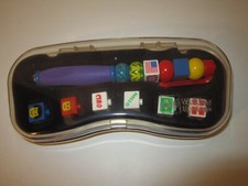 LEGO Writing System retro Pen Decoder Symbols IN Case LR