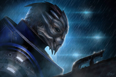 Mass Effect Trilogy Garrus PS4 PS3 XBOX ONE 360 POSTER MADE IN USA - MAS012