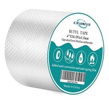 Extra Thickness Upgraded Strong Butyl Waterproof Tape Leak Proof  4" x 16.5Ft 