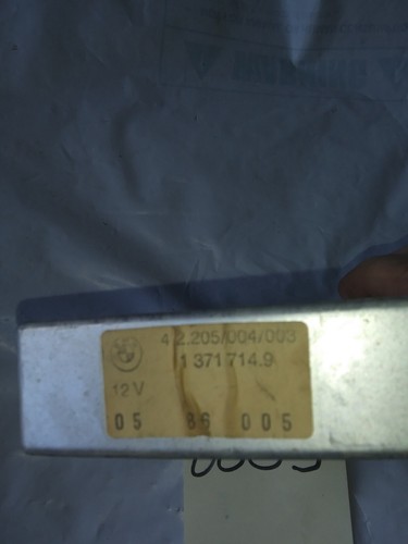 1984- 87 BMW 3 SERIES E30 CRUISE SPEED COMPUTER CONTROL MODULE UNIT 13717149 OEM - Picture 3 of 3