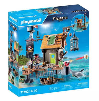 Playmobil Pirates Set 71792 Pirate Harbor with Two Pirate