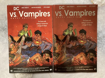 DC VS VAMPIRES CRYPT EDITION #1 SET OF 2 BREAKFAST CLUB 1:25 FOIL VAR COMIC BA