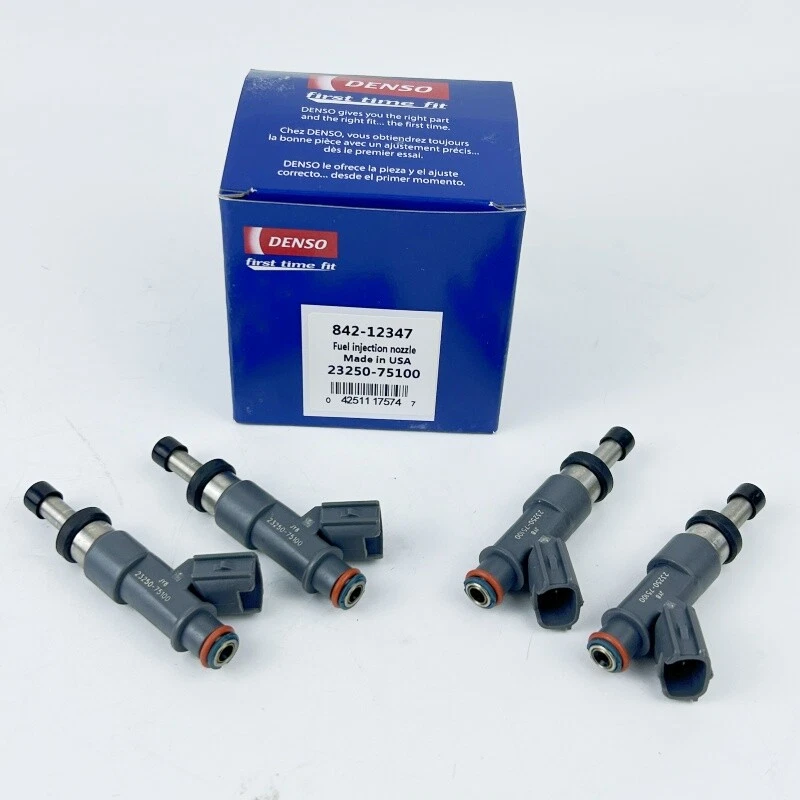 4Pcs Denso Fuel Injector 2005-2016 FOR Toyota Tacoma 2.7L I4 Foto 2 de 4