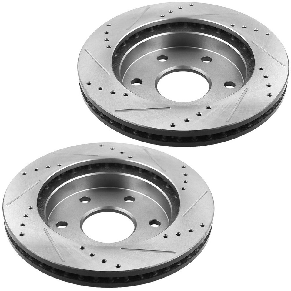 305mm Front Brake Rotors + Brake Pads for Chevy Tahoe Silverado GMC Sierra 1500 eBay
